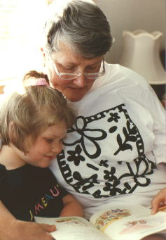 Reading with Grandma